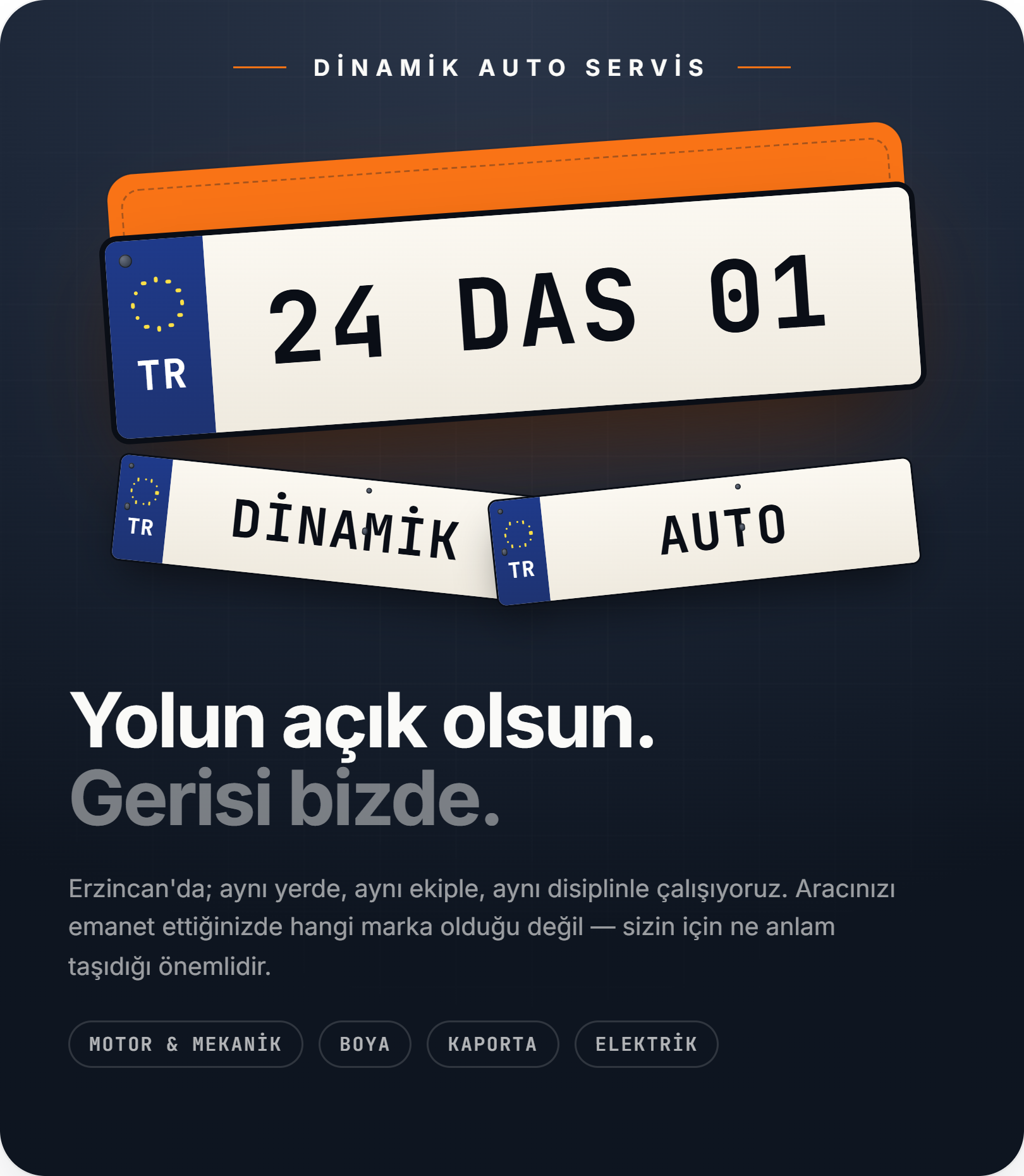 Samimi Ekip, Dürüst Hizmet